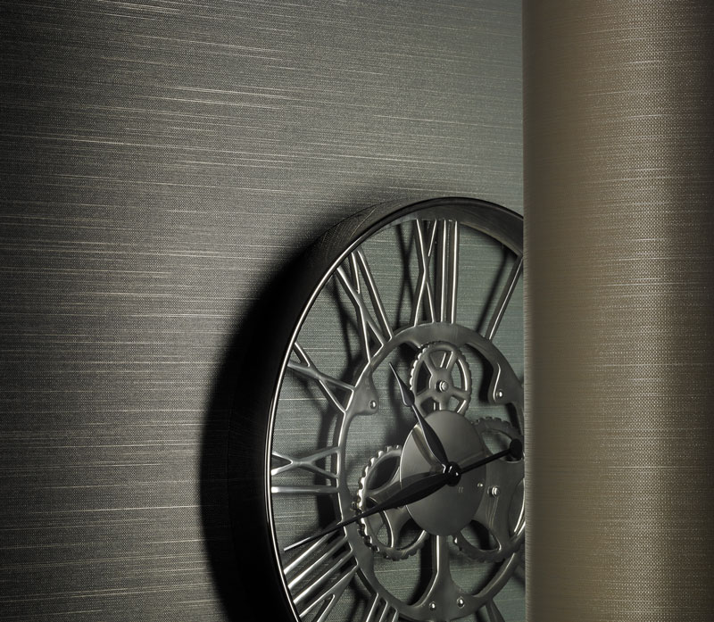 DeNovo Wall Abbix Commerical Wall Covering with clock and column