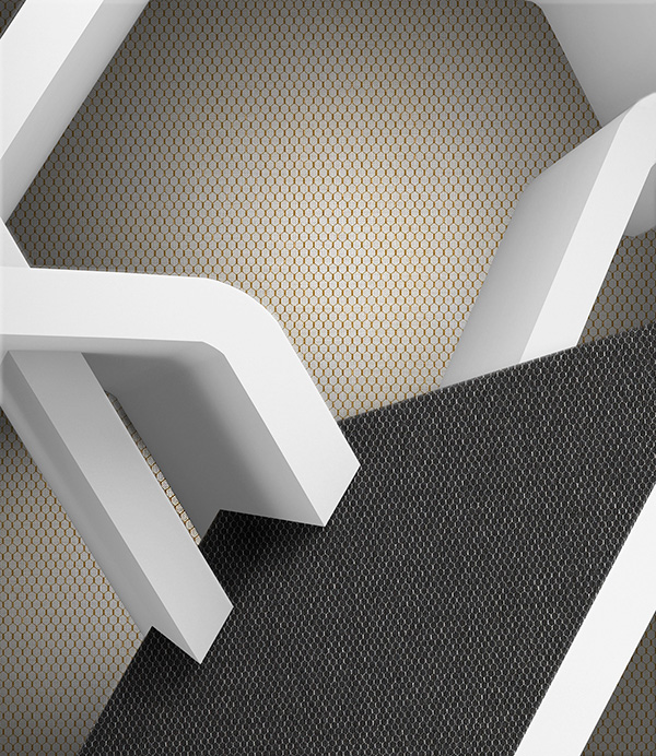 Petite Rubix™ by Denovo Wall commercial wallcovering