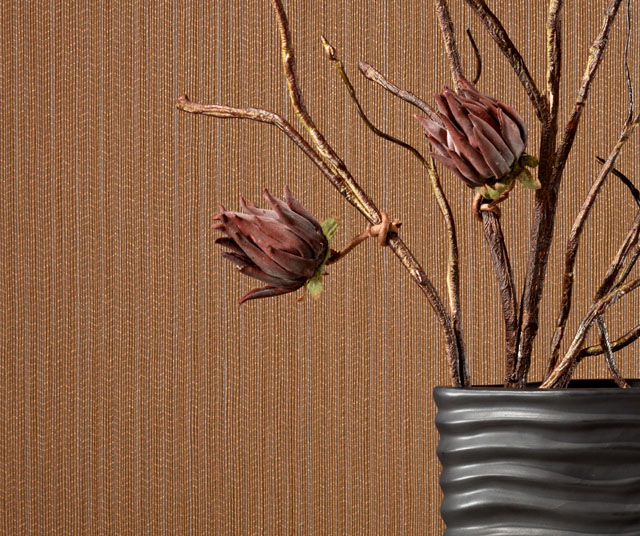 talu ancho red commercial wall covering with flower